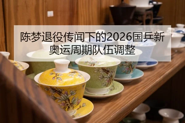陈梦退役传闻下的2026国乒新奥运周期队伍调整（k1）